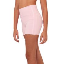 Bermuda Infantil Feminina Alto Giro Preta - 24351