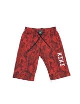 Bermuda Infantil Folhas Menino Verão