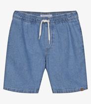 Bermuda Infantil Jeans Com Elastico Trick Nick Azul