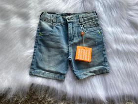 Bermuda infantil jeans masculina