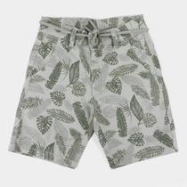 Bermuda Infantil Malwee Estampada C/ Cordão Masculina