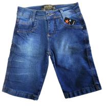 Bermuda infantil masc jeans masculina básica Bermuda infantil masc jeans masculina básica