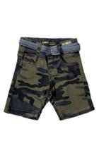 Bermuda Infantil Masculina Bob Bandeira Super Conforto