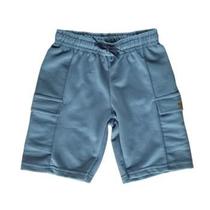 Bermuda Infantil Masculina de Moletom sem Felpa marca Quimby