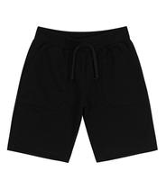 Bermuda Infantil Masculina Moletom Trick Nick Preto