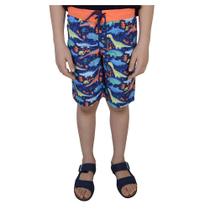 Bermuda Infantil Masculina TipTop Nylon Marinho Dinossauros