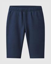 Bermuda infantil menina algodão malwee kids tamanho:6cor:azul