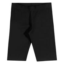 Bermuda Infantil Menina Ciclista Cós Elastico Flexivel Tendência