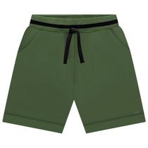 Bermuda Infantil Menino Básica Milon Cor:Verde MilitarTamanho:3 Bermuda Infantil Menino Básica Milon Cor:Verde MilitarTamanho:3