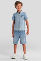 Bermuda infantil menino em jeans Brandili