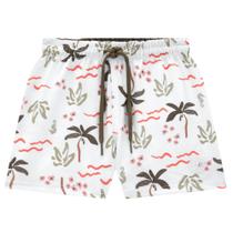 Bermuda Infantil Menino em Nylon Salvia Onda Marinha Bermuda Infantil Menino em Nylon Salvia Onda Marinha