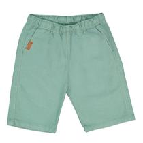 Bermuda Infantil Menino em Sarja Social Verde Ogochi