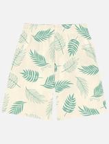 Bermuda Infantil Menino Estampada Verde Divertto