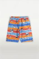 Bermuda Infantil Menino Laranja -Alemara Bermuda Infantil Menino Laranja -Alemara