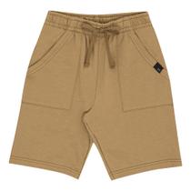 Bermuda Infantil Menino - Marrom - 52363-922 Bermuda Infantil Menino - Marrom - 52363-922