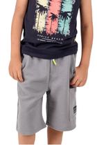 Bermuda Infantil Menino Tecido Canelado