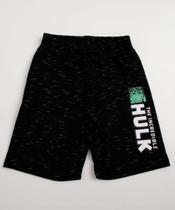Bermuda Infantil Moletinho Hulk Tam 4 a 10-83157 Bermuda Infantil Moletinho Hulk Tam 4 a 10-83157