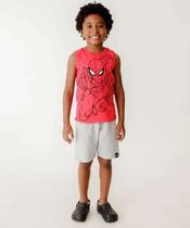 Bermuda Infantil Moletinho Mescla MR Tam 4 a 10-78130