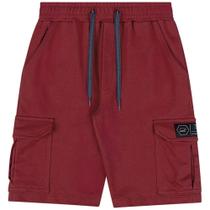 Bermuda Infantil Moletinho - Vermelho - Lamon