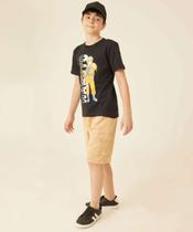 Bermuda Infantil Moletom Bolso Cargo MR Tam 10 a 16-05329 Bermuda Infantil Moletom Bolso Cargo MR Tam 10 a 16-05329
