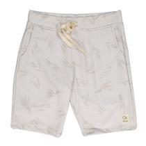 Bermuda Infantil Moletom Menino Bege Estampada Ogochi Bermuda Infantil Moletom Menino Bege Estampada Ogochi