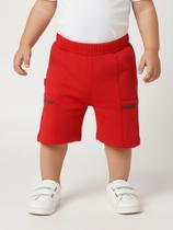 Bermuda Infantil Para Menino - VERMELHO - BRINCAR E ARTE Bermuda Infantil Para Menino - VERMELHO - BRINCAR E ARTE