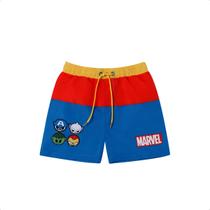 Bermuda Infantil Personagens Marvel UV 50+ Menino 1 a 4 anos - Bermuda Infantil Personagens Marvel UV 50+ Menino 1 a 4 anos -
