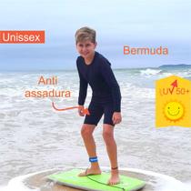 Bermuda Infantil Térmica Unissex Anti Assaduras Proteção UV50 Esportes Tamanhos 4 ao 16 Lavin Basic 14-A - Lavin Basic