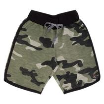 Bermuda Infantil Verão Camuflada- Biogás