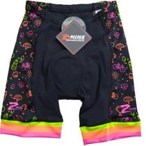 Bermuda Infantil Z-nine 388 Verde/rosa Tam.06