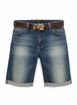Bermuda Jackie Jeans Feminina com Cinto