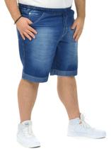 Bermuda jeans atlântico plus size fenomenal