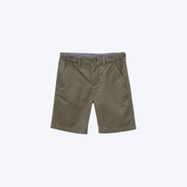 Bermuda Jeans Básica Chino Verde Infantil Menino Hering Kids Kvtceacsi Verde Militar