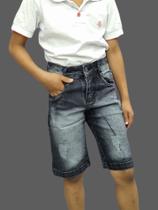 Bermuda Jeans Básica Infantil Masculina