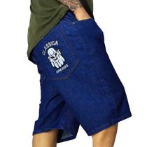 Bermuda Jeans Brothas And Cash Palhaço Clássica Azul BRO-265 Cor:AzulTamanho:40