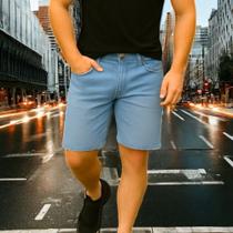 Bermuda Jeans Casual Masculina Elastano Slim 411 Bermuda Jeans Casual Masculina Elastano Slim 411