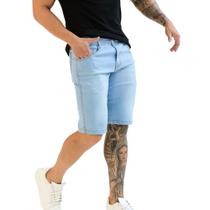 Bermuda Jeans Clara Masculina Lisa Skinny Bermuda Jeans Clara Masculina Lisa Skinny