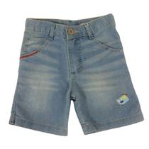 Bermuda Jeans claro infantil masc Look