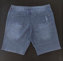 Bermuda Jeans Elastano Tamanhos Especiais