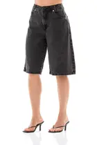 Bermuda Jeans Feminina Arauto Super Jorts