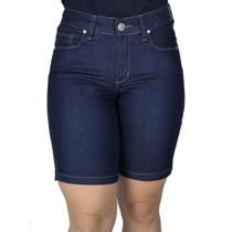 Bermuda Jeans Feminina com Elastano