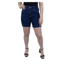 Bermuda Jeans Feminina Recuzza Azul Escuro - 10735