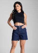 Bermuda Jeans Feminina Sawary 282201 Bermuda Jeans Feminina Sawary 282201