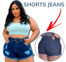 Bermuda Jeans Feminina Shorts Curto Elegante Confortável Tendência 2022