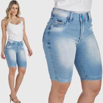 Bermuda Jeans HNO Jeans Ciclista Azul