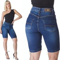 Bermuda Jeans HNO Jeans Ciclista Hot Pants Azul Bermuda Jeans HNO Jeans Ciclista Hot Pants Azul