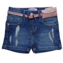 Bermuda jeans infantil feminina Bermuda jeans infantil feminina
