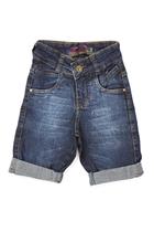Bermuda Jeans Infantil King Boy Bebês Azul Primavera/verão 2 Bermuda Jeans Infantil King Boy Bebês Azul Primavera/verão 2