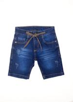 Bermuda Jeans infantil masculina Clubinho Bermuda Jeans infantil masculina Clubinho