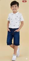 Bermuda Jeans Infantil Masculina Short Menino 02 ao 16 Anos Confortável e Estilosa para Escola. Bermuda Jeans Infantil Masculina Short Menino 02 ao 16 Anos Confortável e Estilosa para Escola.